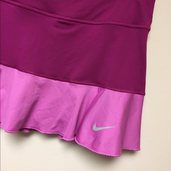 ANGEL SPORT #8 Pink Pleated Mini Skort (M)